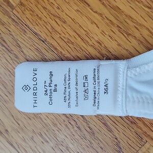 Third Love 24/7 Cotton Plunge Bra